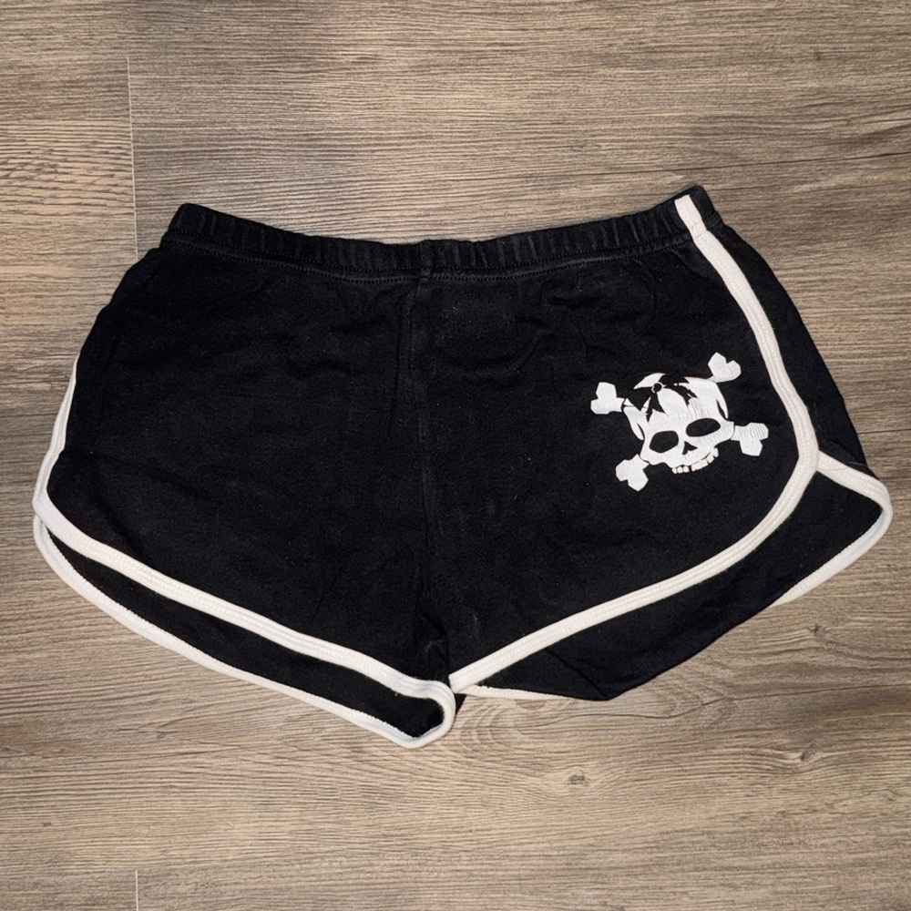 Beautiful Disaster Skull Shorts